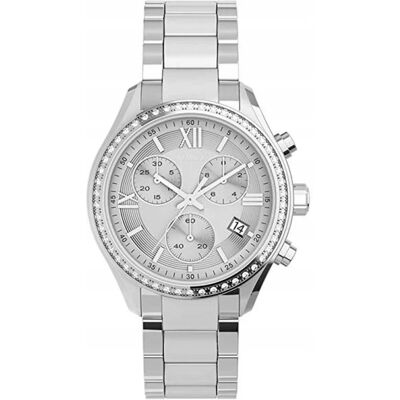 Zegarek Damski TIMEX TW2V57600 Stoper Cyrkonie Timex Zegarek Damski TIMEX TW2V57600 Stoper Cyrkonie Timex