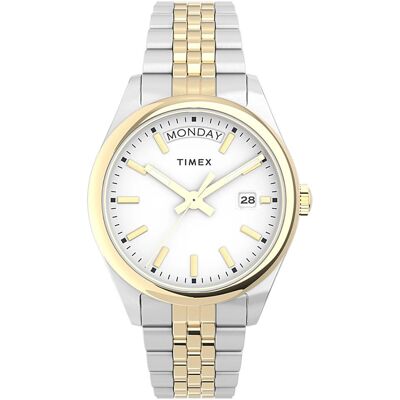 Zegarek Damski Timex TW2V68500 srebrny Zegarek Damski Timex TW2V68500 srebrny