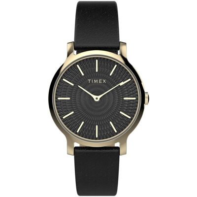 Zegarek Damski Timex Tw2V92600 Czarny Zegarek Damski Timex Tw2V92600 Czarny