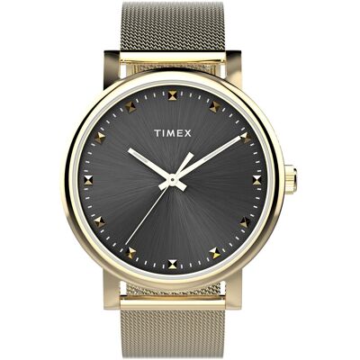 Zegarek Damski Timex TW2W19500 złoty Zegarek Damski Timex TW2W19500 złoty