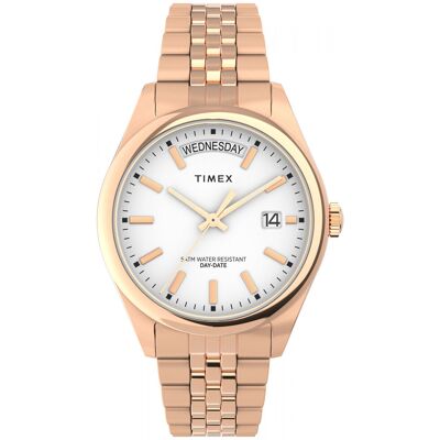 Zegarek Damski Timex TW2W32200 różowe złoto Zegarek Damski Timex TW2W32200 różowe złoto