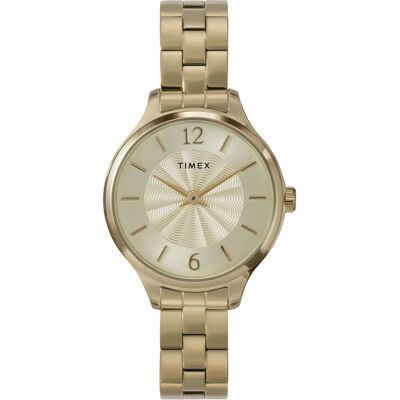 Zegarek Damski Timex TW2W98200 złoty Zegarek Damski Timex TW2W98200 złoty