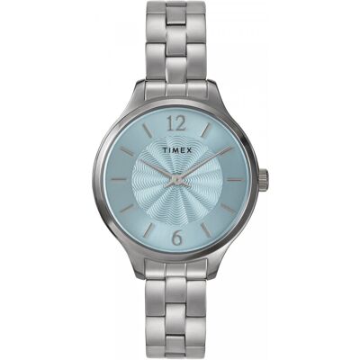 Zegarek Damski Timex TW2W98400 srebrny Zegarek Damski Timex TW2W98400 srebrny