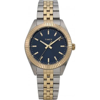 Zegarek Damski Timex TW2Y20200 CYRKONIE srebrny Zegarek Damski Timex TW2Y20200 CYRKONIE srebrny