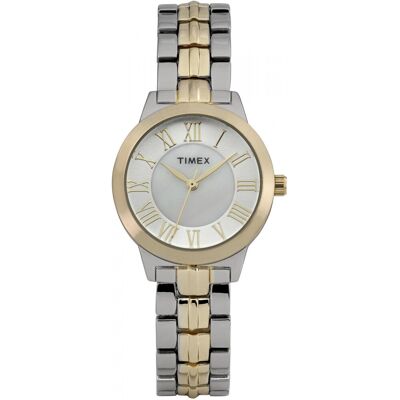 Zegarek Damski Timex TW2Y38300 srebrny Zegarek Damski Timex TW2Y38300 srebrny