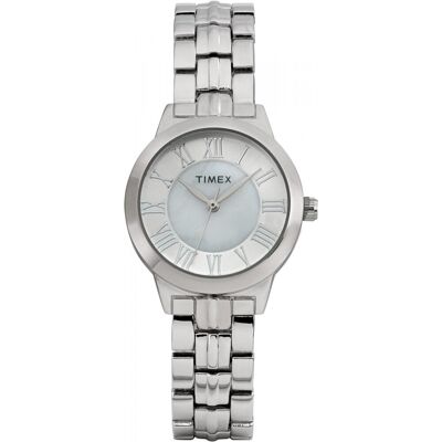 Zegarek Damski Timex TW2Y38400 srebrny Zegarek Damski Timex TW2Y38400 srebrny