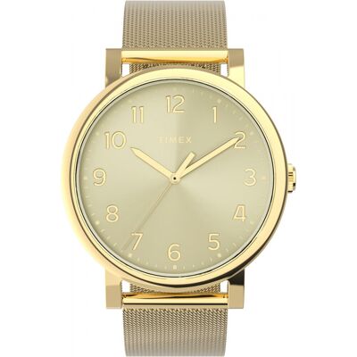 Zegarek Damski Timex TW2Y68900 złoty Zegarek Damski Timex TW2Y68900 złoty