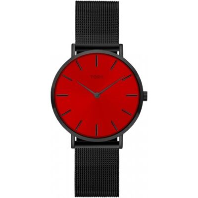 Zegarek damski TORII B34BS.TB czerwony fashion klasyczny Zegarek damski TORII B34BS.TB czerwony fashion klasyczny
