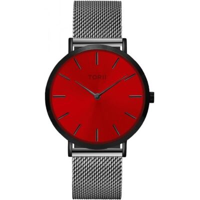 Zegarek damski TORII B38SM.TB czerwony fashion klasyczny Zegarek damski TORII B38SM.TB czerwony fashion klasyczny