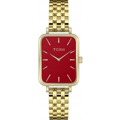 Zegarek damski TORII G20GB.TG czerwony fashion Zegarek damski TORII G20GB.TG czerwony fashion