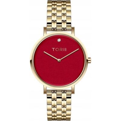 Zegarek damski TORII G32GB.T1 czerwony fashion Zegarek damski TORII G32GB.T1 czerwony fashion
