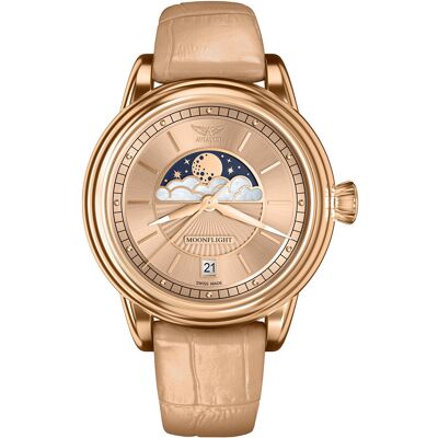 AVIATOR Zegarek damski, V.1.33.2.260.4 AVIATOR Zegarek damski, V.1.33.2.260.4