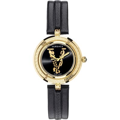 Zegarek Damski Versace Vez400121 Czarny Zegarek Damski Versace Vez400121 Czarny