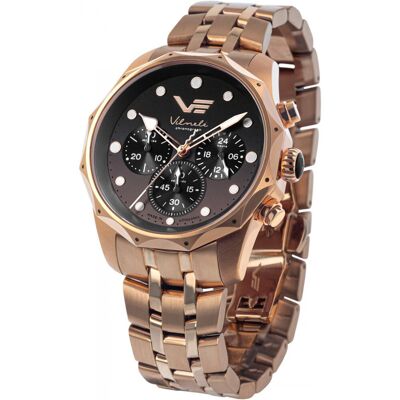 Zegarek Damski Vostok Europe JS20-125B751B różowe złoto Zegarek Damski Vostok Europe JS20-125B751B różowe złoto