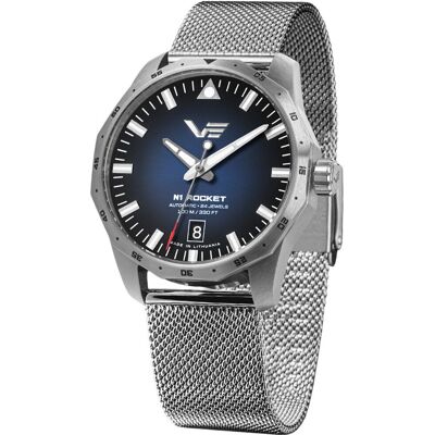 Zegarek Damski Vostok Europe NH35A-125A748BM srebrny Zegarek Damski Vostok Europe NH35A-125A748BM srebrny