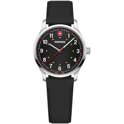Zegarek Damski Wenger 01.1421.127 Czarny Zegarek Damski Wenger 01.1421.127 Czarny