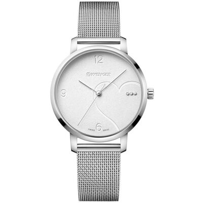 Zegarek Damski Wenger 01.1731.108 Srebrny Zegarek Damski Wenger 01.1731.108 Srebrny