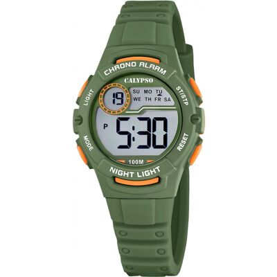 Zegarek Dla Dzieci Calypso K5852-4 Zielony Zegarek Dla Dzieci Calypso K5852-4 Zielony
