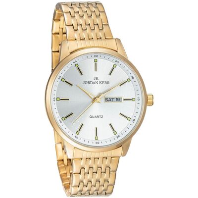 Zegarek Jordan Kerr L1068 Ipg St Męski Elegancki 42 Mm Zegarek Jordan Kerr L1068 Ipg St Męski Elegancki 42 Mm