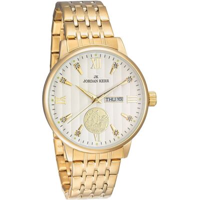 Zegarek Jordan Kerr L1070 Ipg St Męski Elegancki 42 Mm Zegarek Jordan Kerr L1070 Ipg St Męski Elegancki 42 Mm