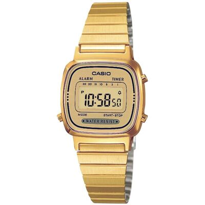 Zegarek kwarcowy CASIO Collection Retro LA670WEGA-9EF,3 ATM Zegarek kwarcowy CASIO Collection Retro LA670WEGA-9EF,3 ATM