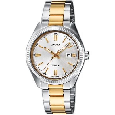 Zegarek kwarcowy CASIO Collection Women LTP-1302SG -7AVEF Zegarek kwarcowy CASIO Collection Women LTP-1302SG -7AVEF