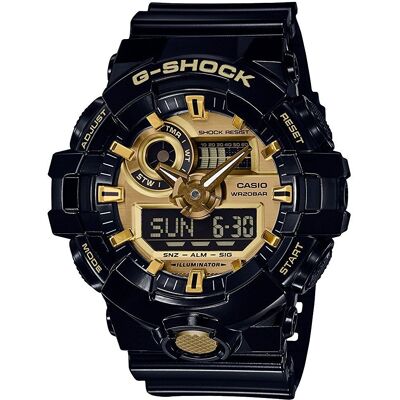 Zegarek kwarcowy Casio, GA-710GB-1AER, G-SHOCK Zegarek kwarcowy Casio, GA-710GB-1AER, G-SHOCK