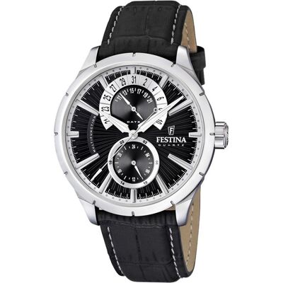 Zegarek kwarcowy FESTINA F16573/3, męski, Retro Multifunction, WR50 Zegarek kwarcowy FESTINA F16573/3, męski, Retro Multifunction, WR50
