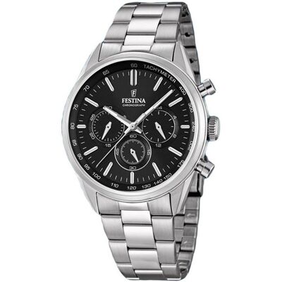 Zegarek kwarcowy FESTINA F16820/4, męski, Timeless Chronograph, WR50 Zegarek kwarcowy FESTINA F16820/4, męski, Timeless Chronograph, WR50