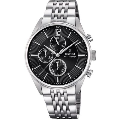 Zegarek kwarcowy FESTINA F20285/4, męski, Chronograph, WR50 Zegarek kwarcowy FESTINA F20285/4, męski, Chronograph, WR50