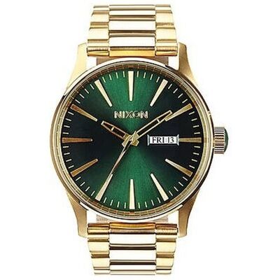 Zegarek Kwarcowy Nixon Sentry Ss Gold-Green Sunray A356_1919 Zegarek Kwarcowy Nixon Sentry Ss Gold-Green Sunray A356_1919