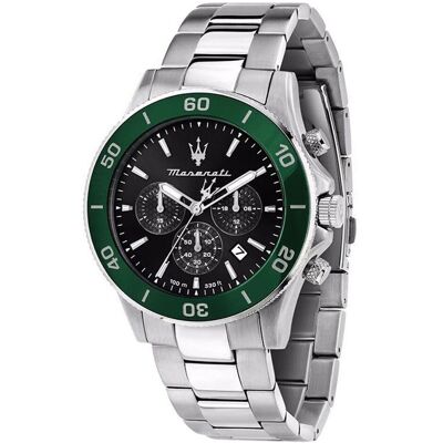 Zegarek Maserati Competizione Chronograph Stainless Steel Black Sunray Dial Quartz R8873600008 100m Men'S Watch Zegarek Maserati Competizione Chronograph Stainless Steel Black Sunray Dial Quartz R8873600008 100m Men'S Watch