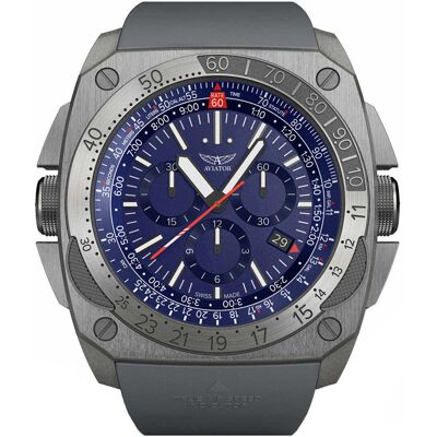 Zegarek Męski Aviator M.2.30.0.220.6.GMIG-29 szary Zegarek Męski Aviator M.2.30.0.220.6.GMIG-29 szary