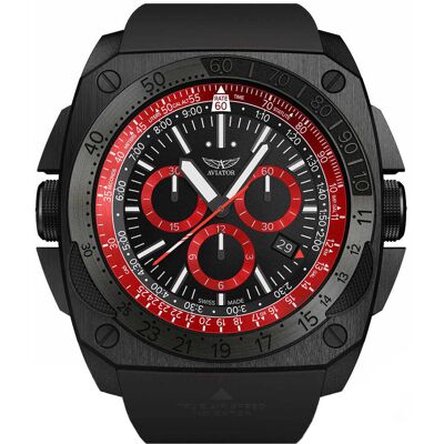 Zegarek Męski Aviator M.2.30.5.215.6.BMIG-29 czarny Zegarek Męski Aviator M.2.30.5.215.6.BMIG-29 czarny