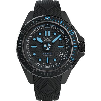Zegarek Męski Aviator V.1.43.5.369.6 czarny Zegarek Męski Aviator V.1.43.5.369.6 czarny