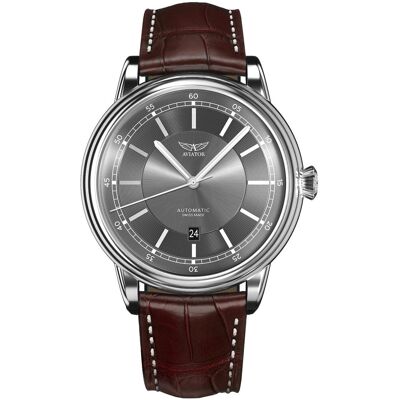 Zegarek Męski Aviator V.3.32.0.240.4 brązowy Zegarek Męski Aviator V.3.32.0.240.4 brązowy