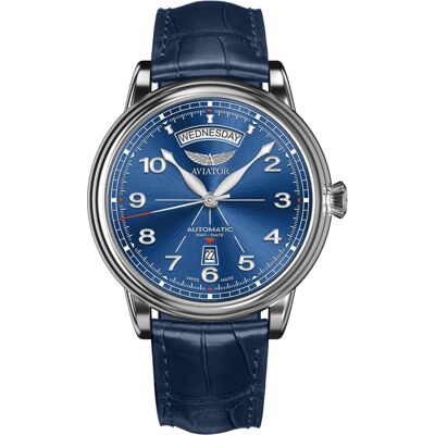Inny producent Zegarek Męski Aviator V.3.44.0.401.4 niebieski Inny producent Zegarek Męski Aviator V.3.44.0.401.4 niebieski