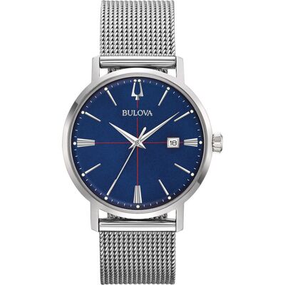 Zegarek Męski Bulova 96B289 srebrny Zegarek Męski Bulova 96B289 srebrny