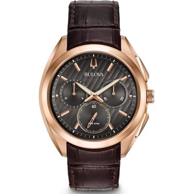 Zegarek Męski Bulova 97A124 brązowy Zegarek Męski Bulova 97A124 brązowy
