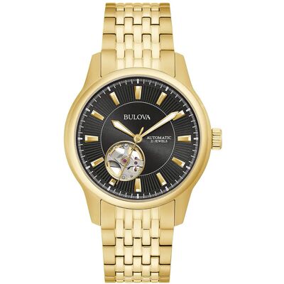 Zegarek Męski Bulova 97A168 złoty Zegarek Męski Bulova 97A168 złoty