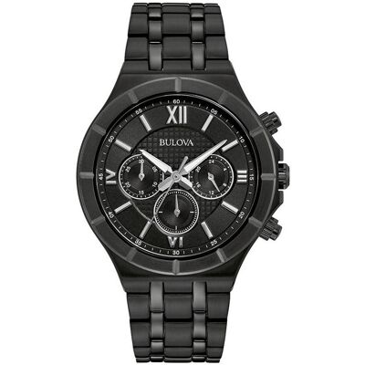 Zegarek Męski Bulova 98A242 czarny Zegarek Męski Bulova 98A242 czarny