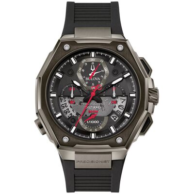 Zegarek Męski Bulova 98B358 czarny Zegarek Męski Bulova 98B358 czarny