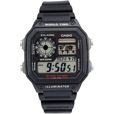 Zegarek Męski Casio Ae-1200wh-1avcf (Zd146a) + Box Zegarek Męski Casio Ae-1200wh-1avcf (Zd146a) + Box