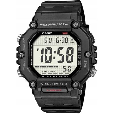Zegarek Męski CASIO AE-1600H-1AVDF + BOX Zegarek Męski CASIO AE-1600H-1AVDF + BOX