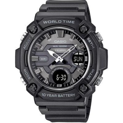 Zegarek Męski CASIO AEQ-120W-1BVDF + BOX Zegarek Męski CASIO AEQ-120W-1BVDF + BOX