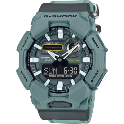 Zegarek Męski Casio GA-010CE-2AER niebieski Zegarek Męski Casio GA-010CE-2AER niebieski