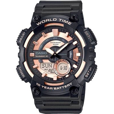 Zegarek Męski CASIO Gerton AEQ-110W-1A3VDF + BOX Zegarek Męski CASIO Gerton AEQ-110W-1A3VDF + BOX