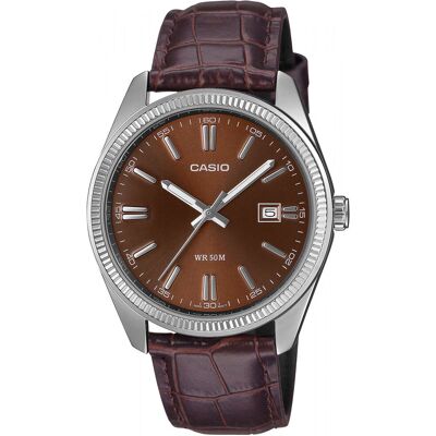 Zegarek Męski Casio MTP-1302PL-5AVEF brązowy Zegarek Męski Casio MTP-1302PL-5AVEF brązowy