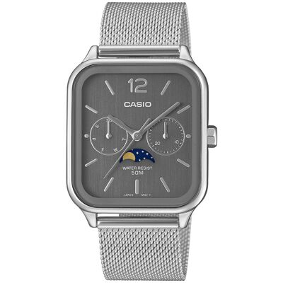 Zegarek Męski Casio MTP-M305M-8AVER srebrny Zegarek Męski Casio MTP-M305M-8AVER srebrny