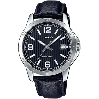 ZEGAREK MĘSKI CASIO MTP-V004L-1B + BOX ZEGAREK MĘSKI CASIO MTP-V004L-1B + BOX